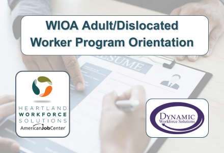 WIOA Adult/Dislocated Worker Program Orientation