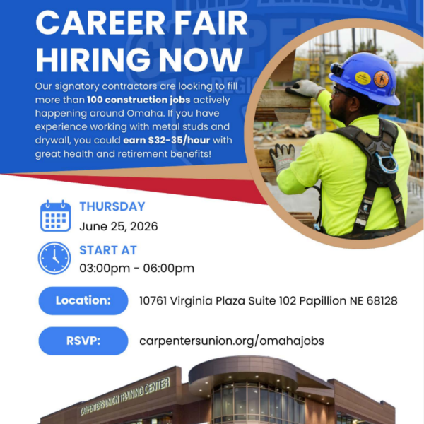 Carpenters Career Fair Hiring Now
