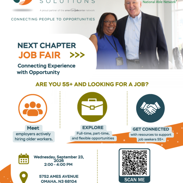 Next Chapter: Job Fair – Ages 55+