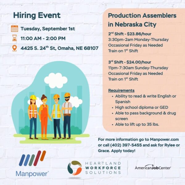 Hiring Event: Manpower